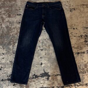 Lucky Brand Men's Deep Indigo Straight Jeans size 36/32